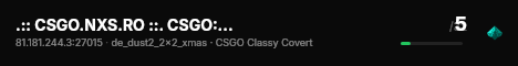 .:: CSGO.NXS.RO ::. CSGO:COVERT/MOLOTOV/MVP/GLOVE-SYSTEM live status badge