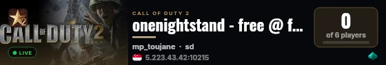 onenightstand - free @ fshost.me live status badge