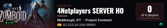 4Netplayers SERVER HO live status badge