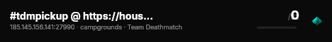 #tdmpickup @ https://houseofquake.com/discord fyre live status badge