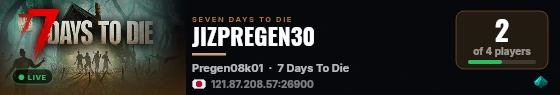 JIZPREGEN30 live status badge