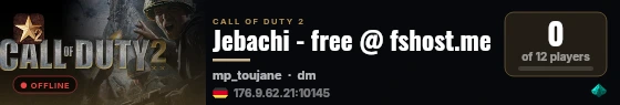 Jebachi - free @ fshost.me live status badge