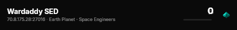 Wardaddy SED live status badge