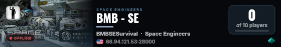 BMB - SE live status badge