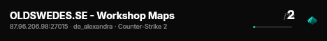 OLDSWEDES.SE - Workshop Maps live status badge