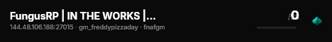 FungusRP | IN THE WORKS | NO P2W live status badge