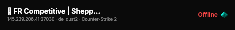 🔥 FR Competitive | SheppeR's Land live status badge