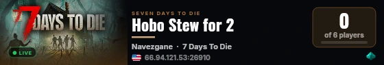Hobo Stew for 2 live status badge