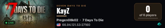 KayZ live status badge