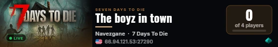 The boyz in town live status badge