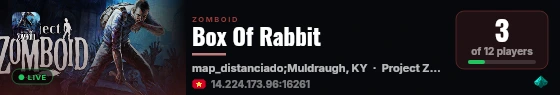 Box Of Rabbit live status badge