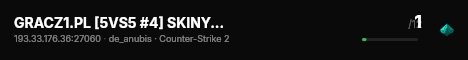 GRACZ1.PL [5VS5 #4] SKINY | NOZE | REKAWICE live status badge