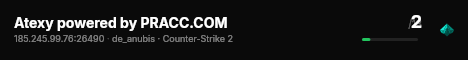Atexy powered by PRACC.COM live status badge