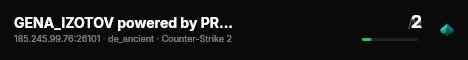 GENA_IZOTOV powered by PRACC.COM live status badge