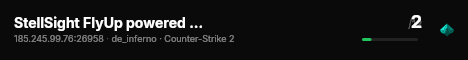 StellSight FlyUp powered by PRACC.COM live status badge