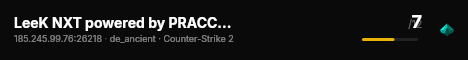 LeeK NXT powered by PRACC.COM live status badge