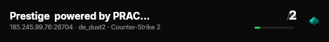 Prestige  powered by PRACC.COM live status badge