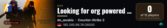 Looking for org powered by PRACC.COM live status badge
