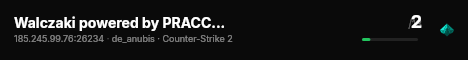 Walczaki powered by PRACC.COM live status badge