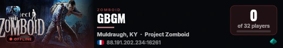 GBGM live status badge
