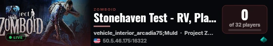 Stonehaven Test - RV, PlayerStats and QoL live status badge