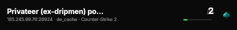 Privateer (ex-dripmen) powered by PRACC.COM live status badge