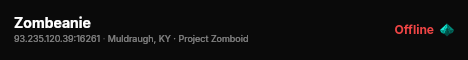 Zombeanie live status badge