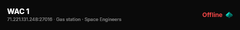 WAC 1 live status badge