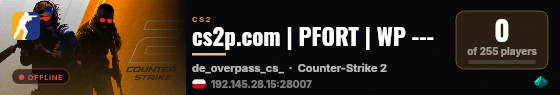cs2p.com | PFORT | WP --- live status badge