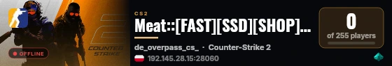 Meat::[FAST][SSD][SHOP]::24/7 live status badge