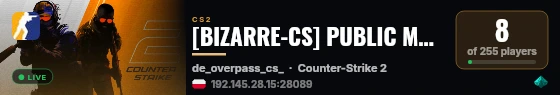 [BIZARRE-CS] PUBLIC MEAT [2] live status badge
