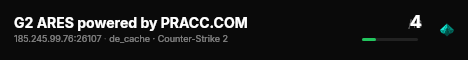 G2 ARES powered by PRACC.COM live status badge