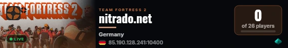 nitrado.net live status badge