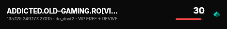 ADDICTED.OLD-GAMING.RO[VIP]+18 live status badge