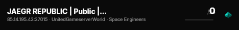 JAEGR REPUBLIC | Public | GER live status badge