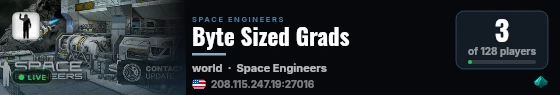 Byte Sized Grads live status badge