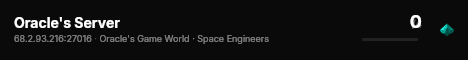 Oracle's Server live status badge