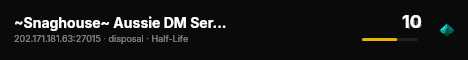 ~Snaghouse~ Aussie DM Server (Bots) live status badge
