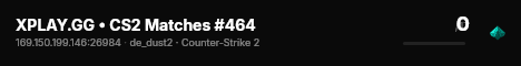XPLAY.GG • CS2 Matches #464 live status badge