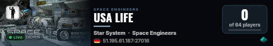 USA LIFE live status badge