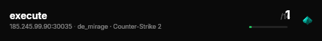 execute live status badge