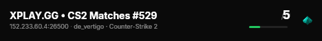 XPLAY.GG • CS2 Matches #529 live status badge