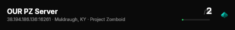OUR PZ Server live status badge