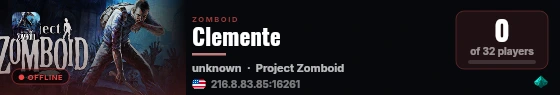 Clemente live status badge