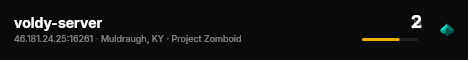 voldy-server live status badge