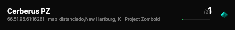 Cerberus PZ live status badge