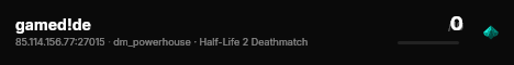 gamed!de live status badge
