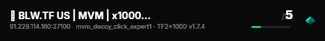█ BLW.TF US | MVM | x1000 WEAPONS █ live status badge