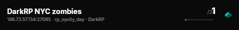DarkRP NYC zombies live status badge