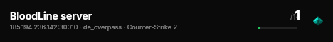 BloodLine server live status badge